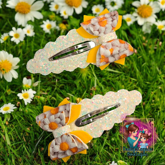 Flowers Snap Clip
