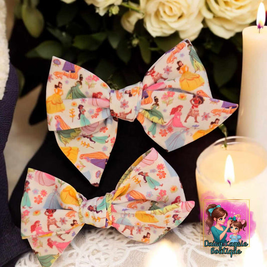 Princess Friends SINGLE Baby Saylor Hair Bow