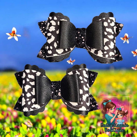 Black Spotted Piggy Set