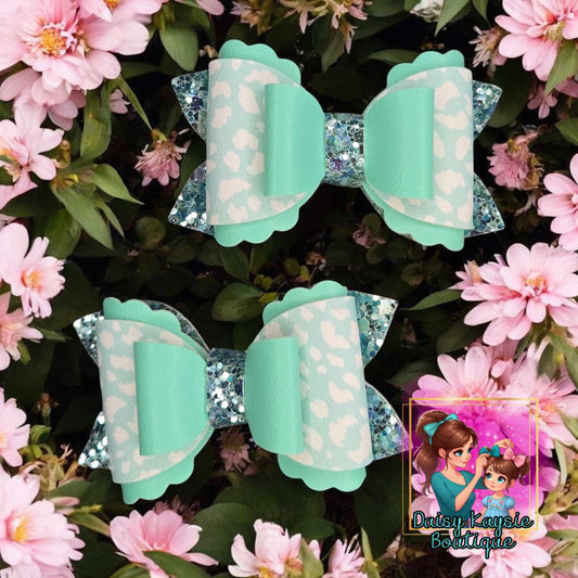 Mint Spotted Piggy Set