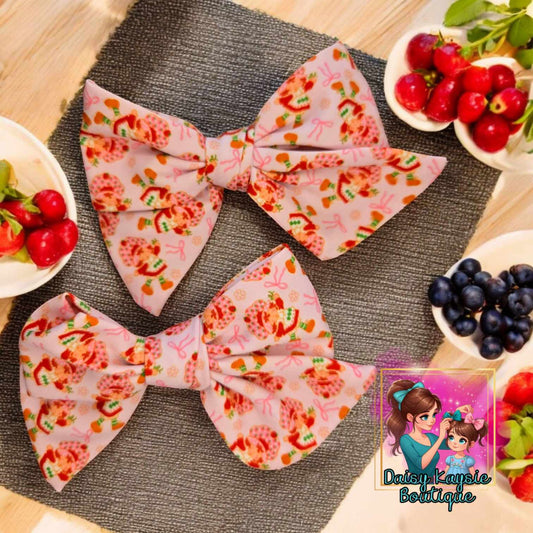Strawberry Girl SINGLE Baby Saylor Hair Bow