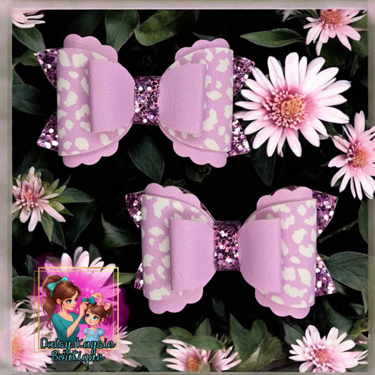 Lavender Spotted Piggy Set