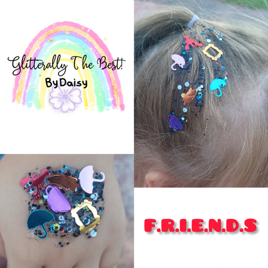 F.R.I.E.N.D.S Glitter Hair Gel