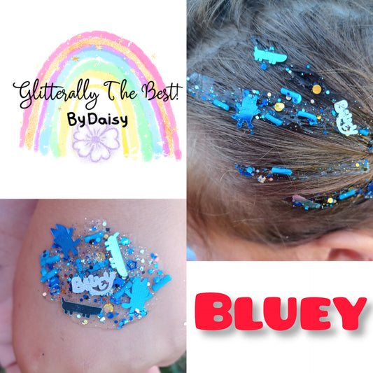 Colorful Dog Glitter Hair Gel