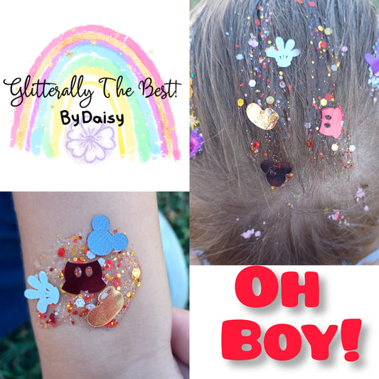 Oh Boy! Glitter Hair Gel