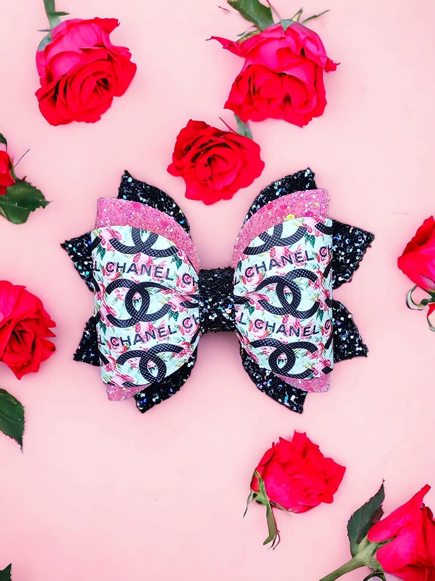 Fancy Brand CC Floral Daisy Bow