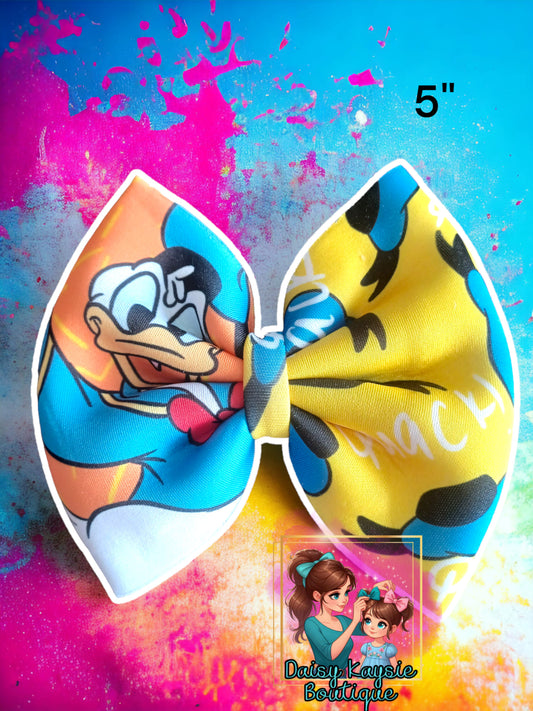 Duck Character Scuba Bow