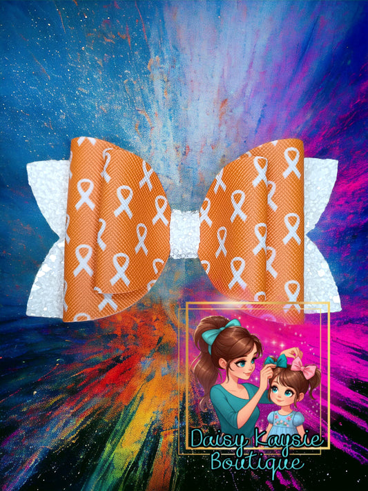 Orange Ribbon Support Awareness Kaysie