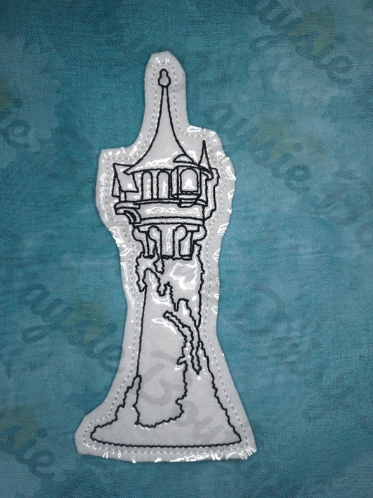 Long Haired Princess Tower Dry Erase Coloring Doll