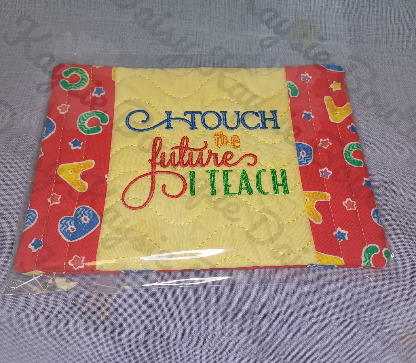 I Touch The Future I Teach Teacher Appreciation Gift Mug Rug Ice Pack