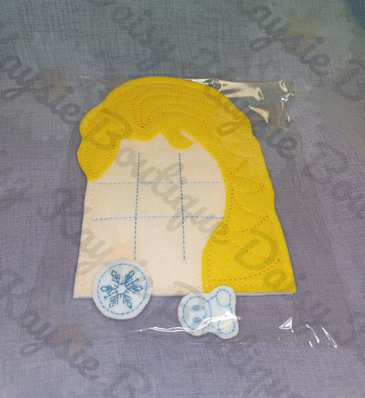 Ice Princess Animated Movie Talking Snowman Tic Tac Toe Kids Travel Game