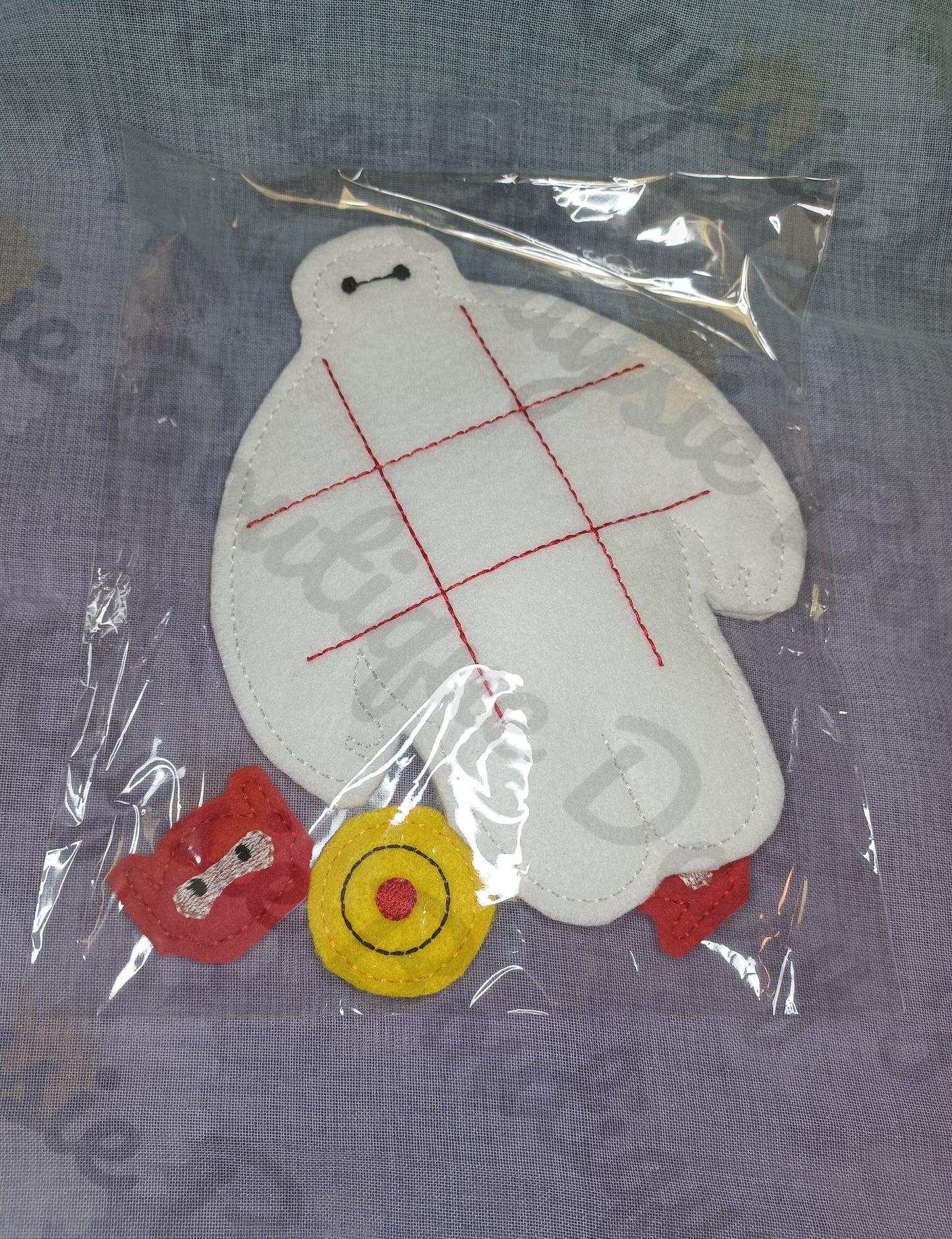Big Hero Cartoon Robot Tic Tac Toe Travel Game