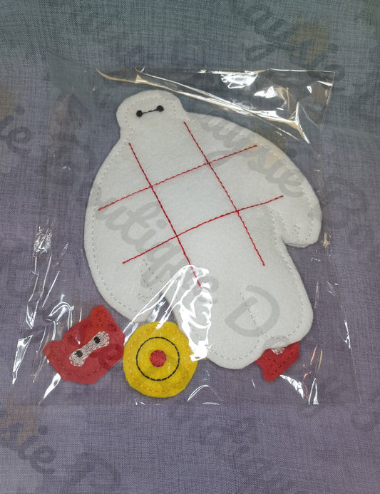 Big Hero Cartoon Robot Tic Tac Toe Travel Game