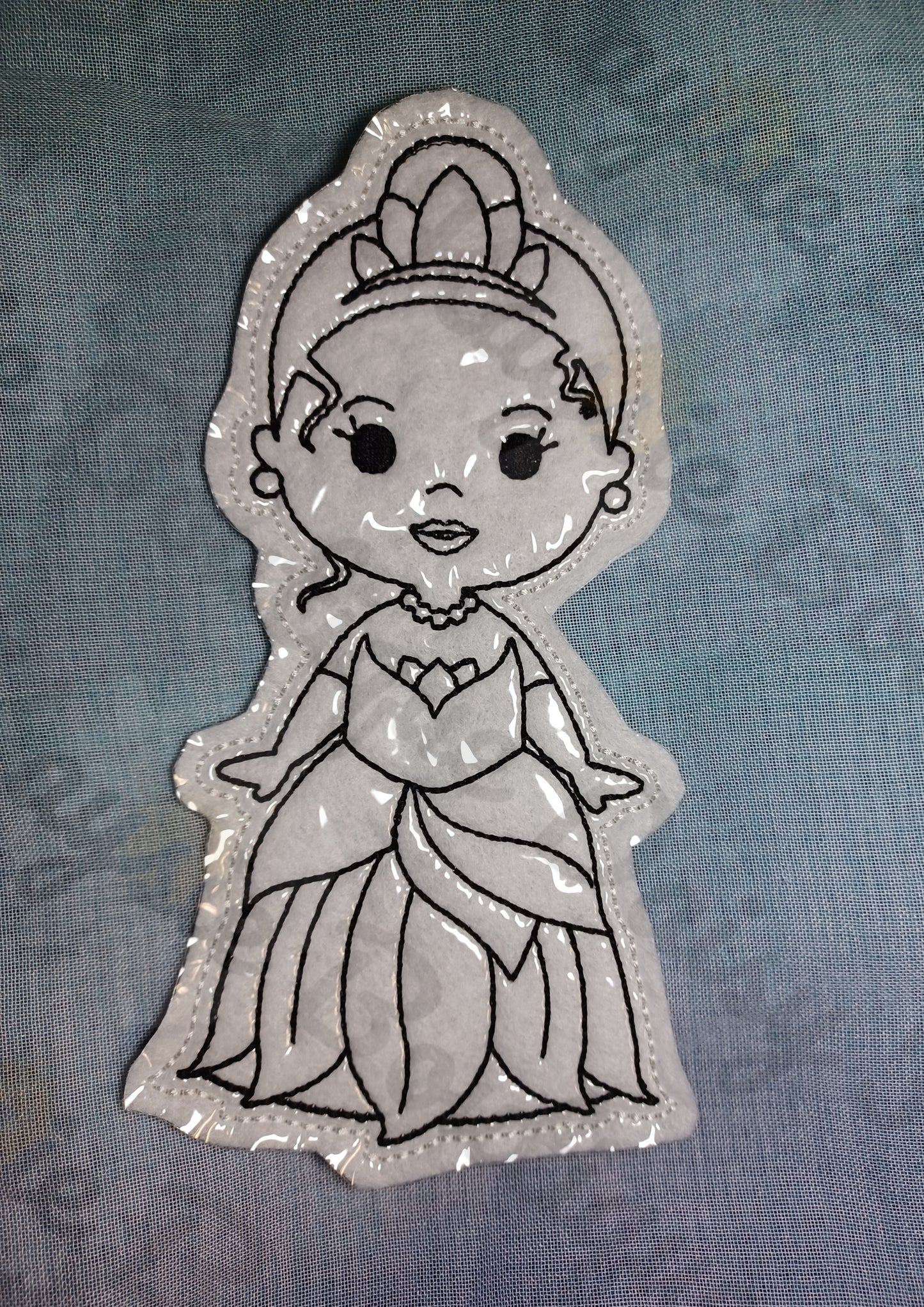 Southern Princess With Frog Dry Erase Coloring Doll