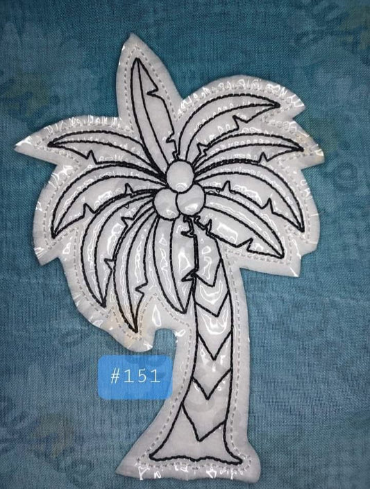 Palm Tree Coloring Doll