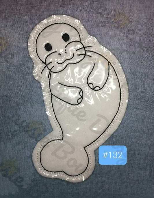 Manatee Coloring Doll