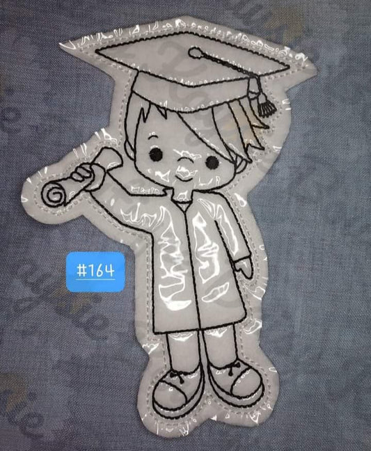 Graduation Boy 1 Coloring Doll