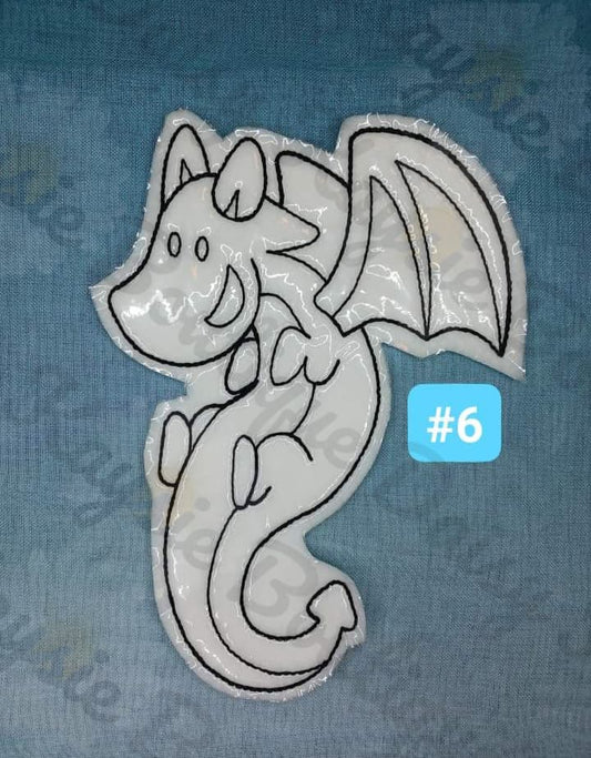 Dragon 4 Coloring Doll