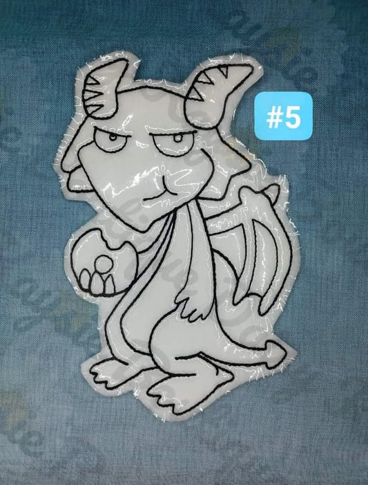 Dragon 3 Coloring Doll
