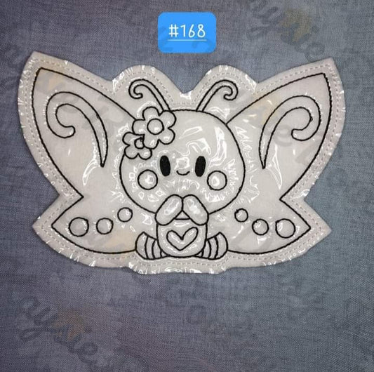 Spring Butterfly 2 Coloring Doll