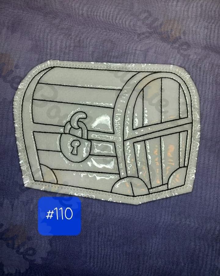 Pirate Treasure Chest Coloring Doll