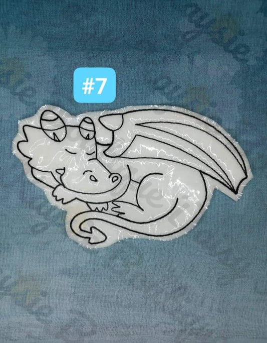 Dragon 2 Coloring Doll