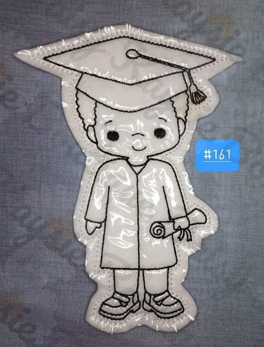 Graduation Boy 2 coloring doll