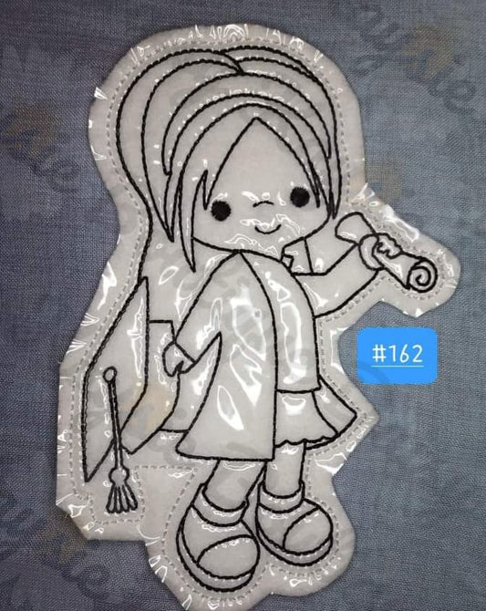 Graduation Girl 1 Coloring Doll
