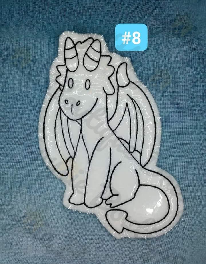 Dragon 1 Coloring Doll