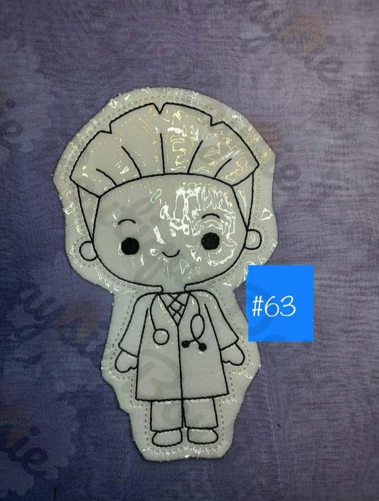 Boy Doctor Coloring Doll