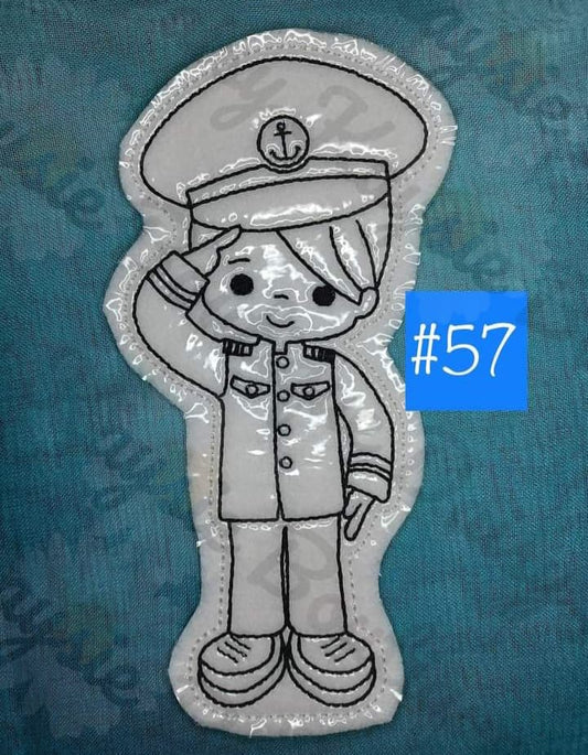Military Boy 1 Coloring Doll