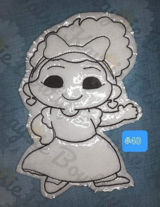 Magic Strong Sister Coloring Doll