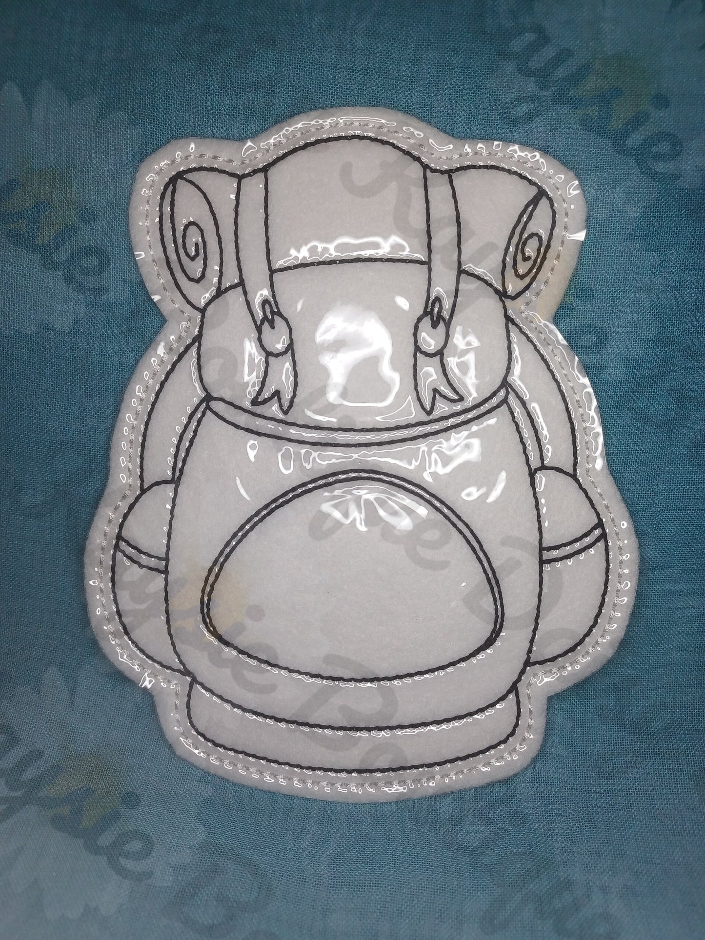 Camping Back Pack Hiking Outdoors Adventure Dry Erase Coloring Doll Activity