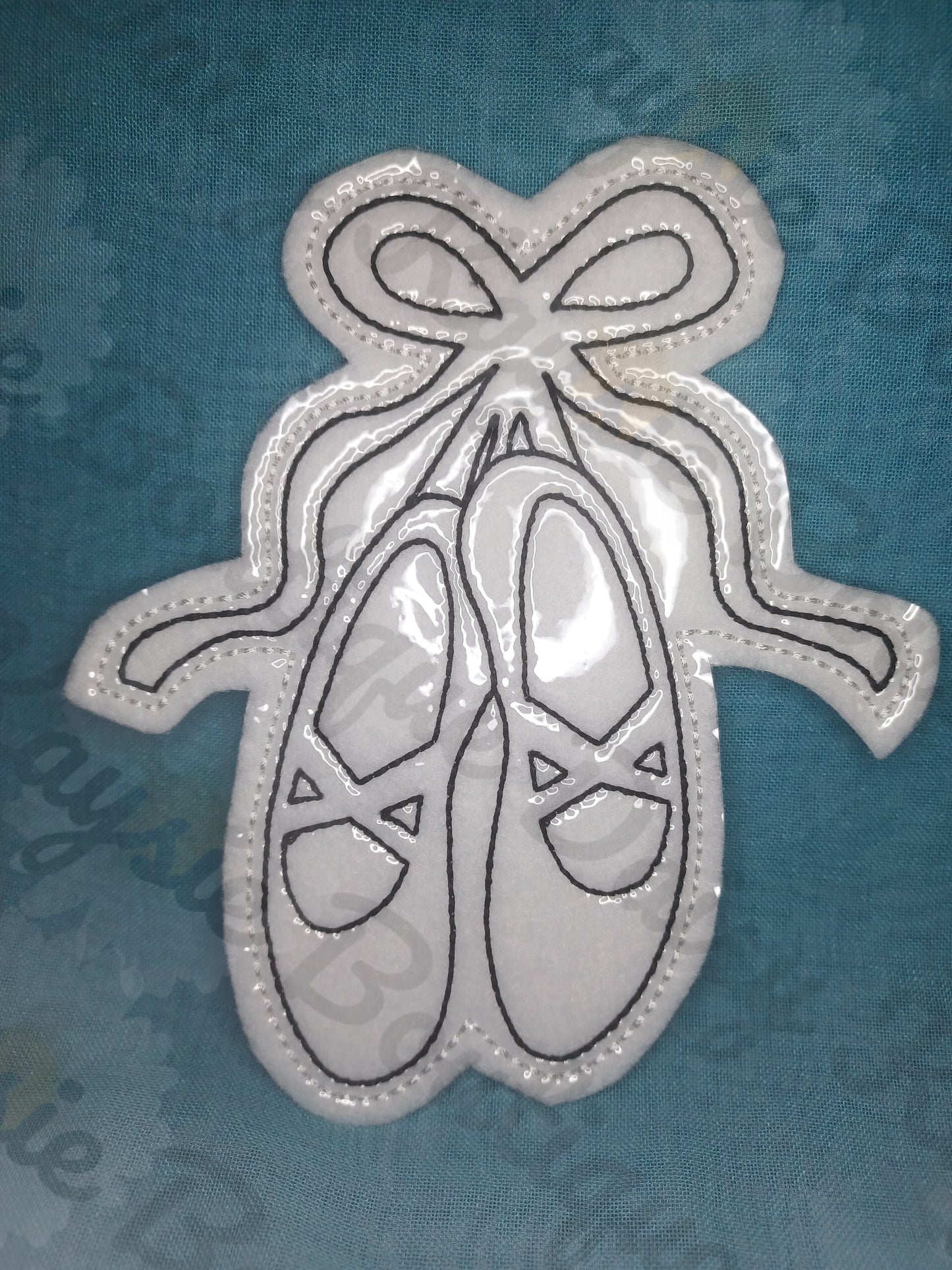 Ballerina Shoes Dance Slippers Dry Erase Coloring Doll Activity