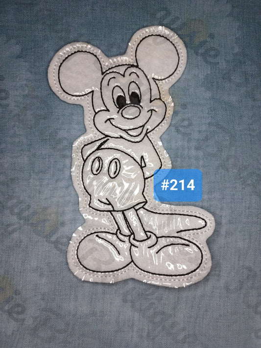 Boy Mouse Dry Erase Coloring Activity