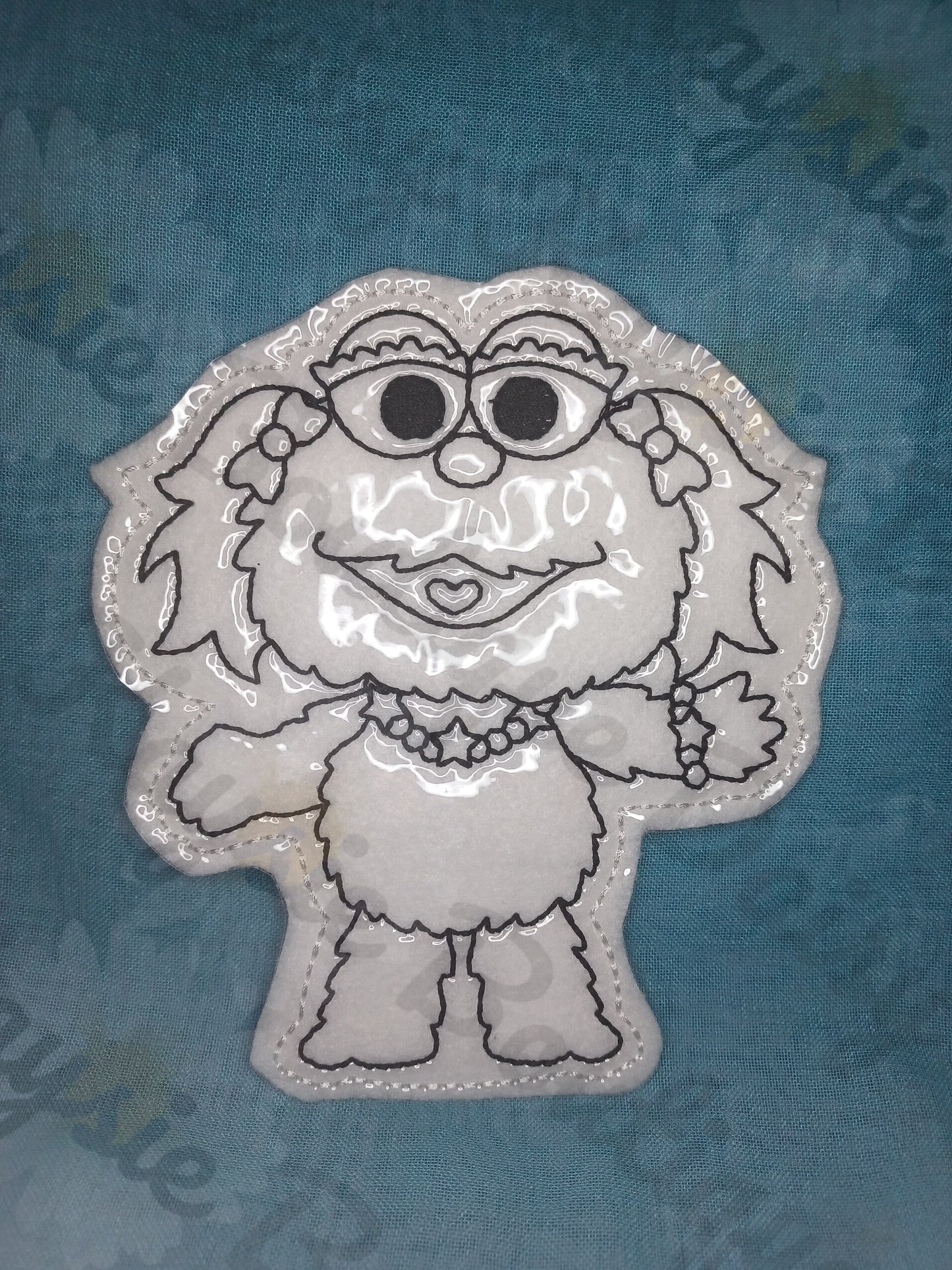 Puppet Monster Girl Dry Erase Coloring Doll