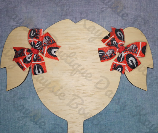 Georgia Football Team Mini Pinwheel Set