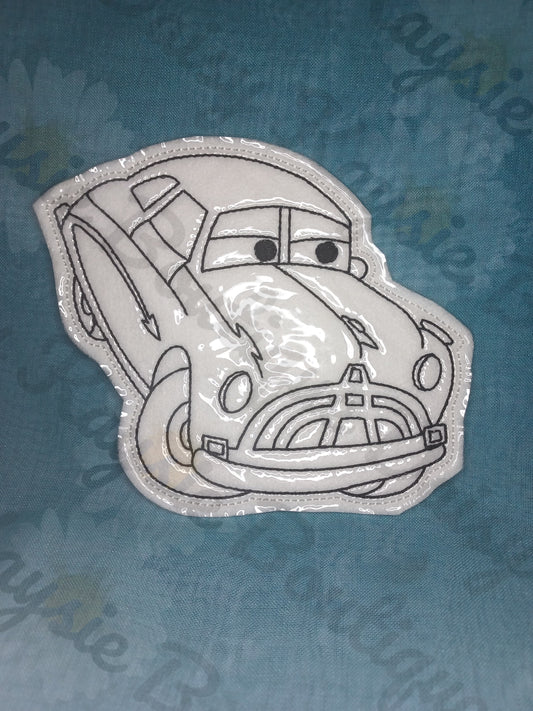 Legend Race Car Kids Movie Route 66 Dry Erase Coloring Doll Activity