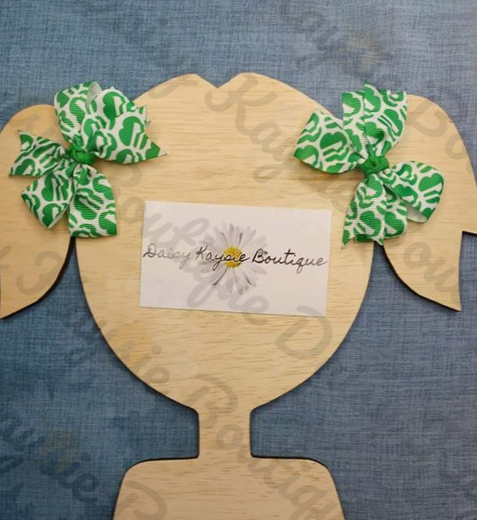 Green Scout Mini Pinwheel Piggy Set